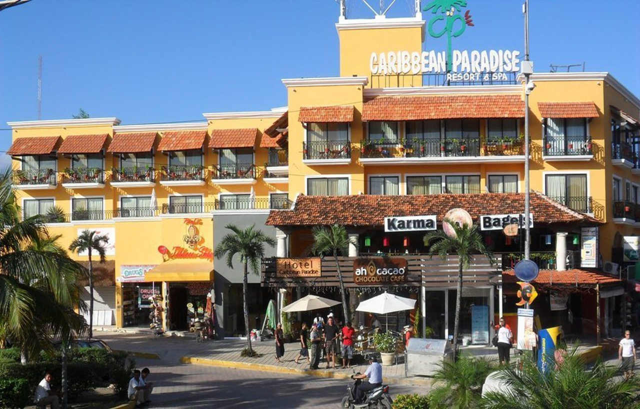 Caribbean Paradise Hotel & Spa - 5Th Avenue Playa del Carmen Exteriör bild